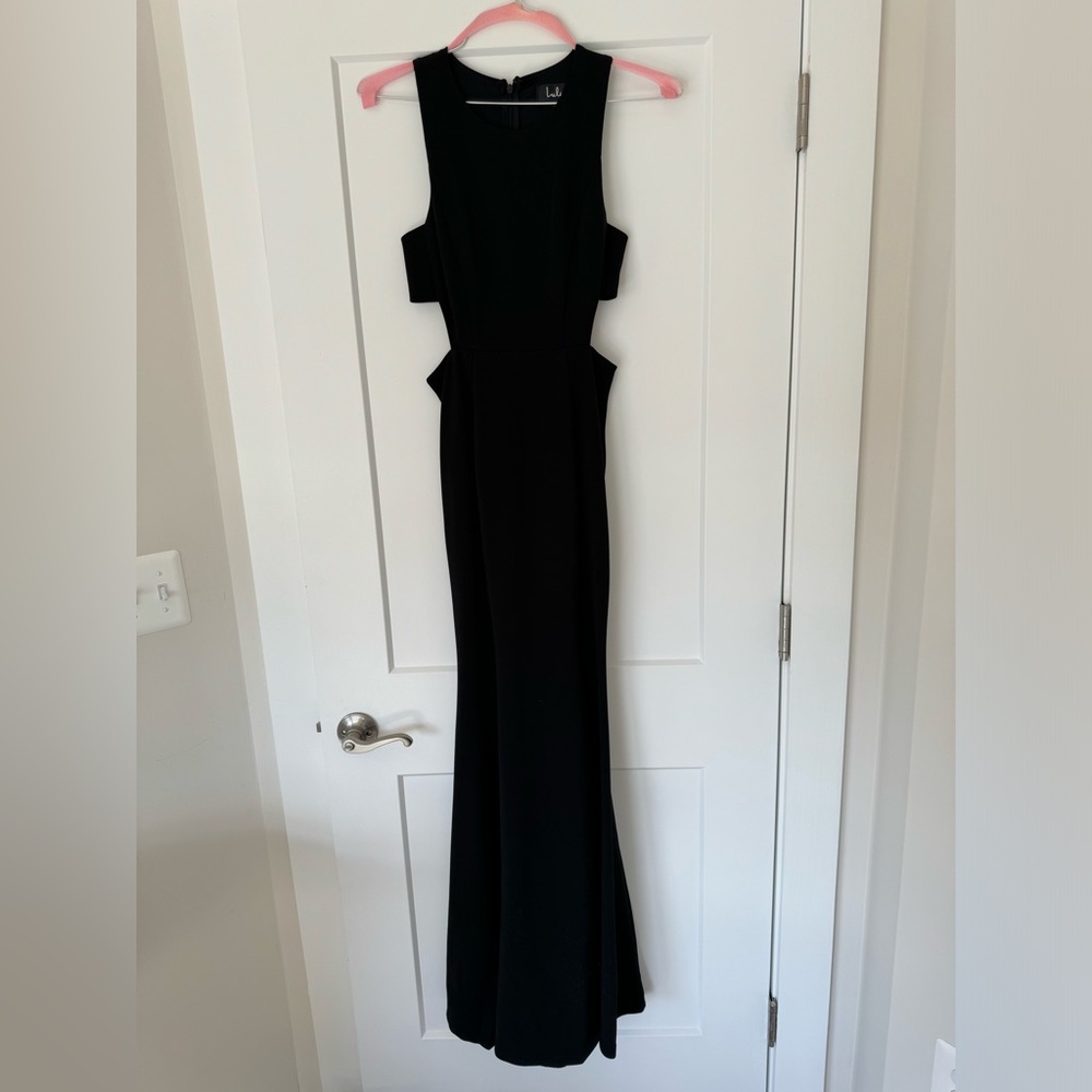 Lulus Maxi Dress with Side cutouts